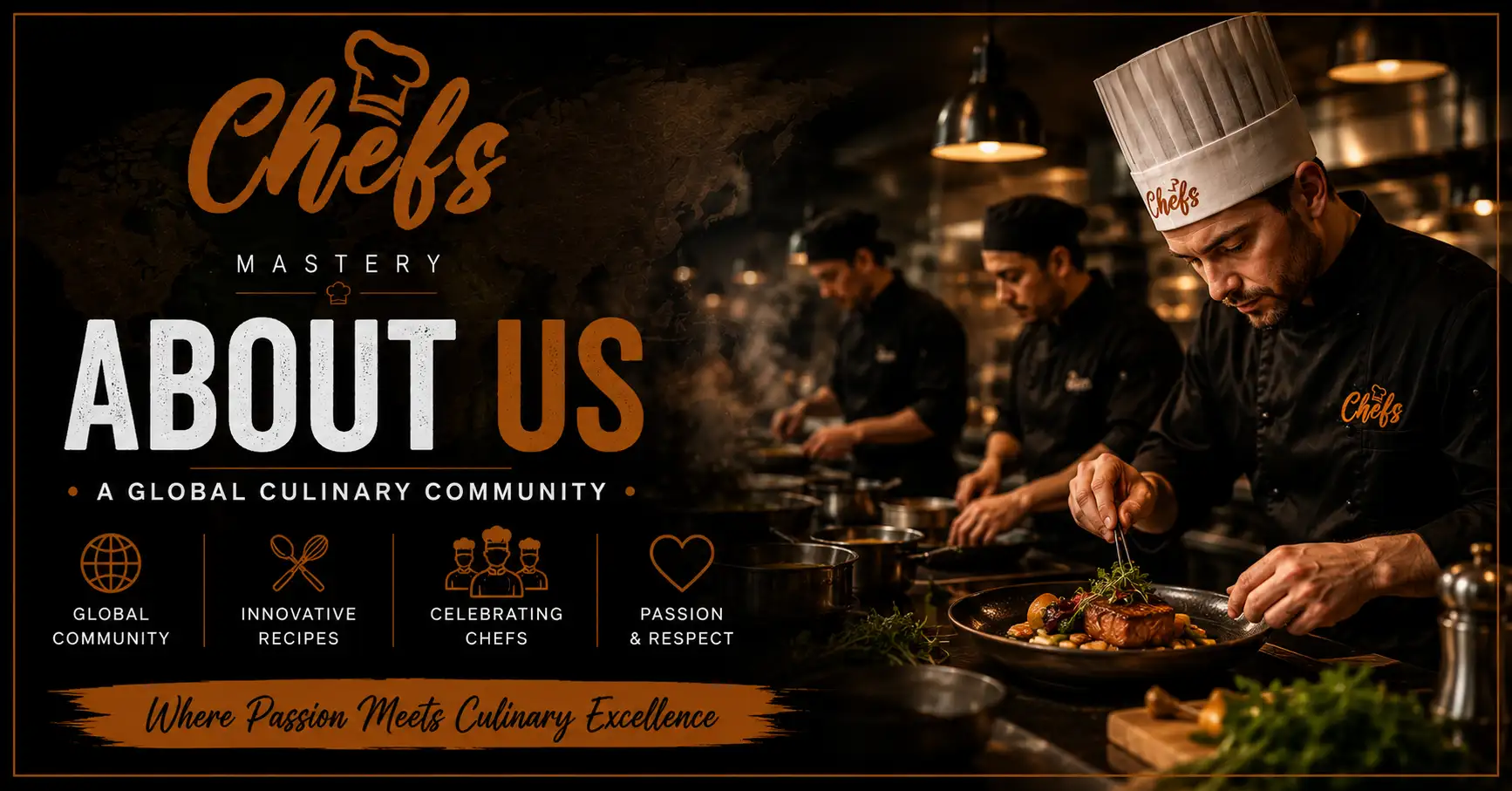 “Chefs Mastery global culinary community”