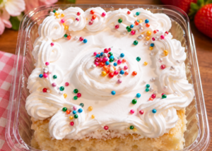 Strawberry Tres Leches Cake
